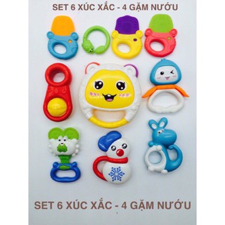 Set xúc xắc – 4 gặm nướu của bé – HÀNG NHẬP KHẨU ĐẸP