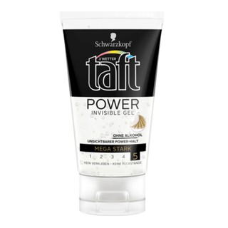 Gel Vuốt Tóc Taft Power Invisible, 150 ml