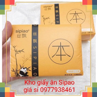 Giấy ăn gấu trúc Sipiao nội địa trung hàng loại 1