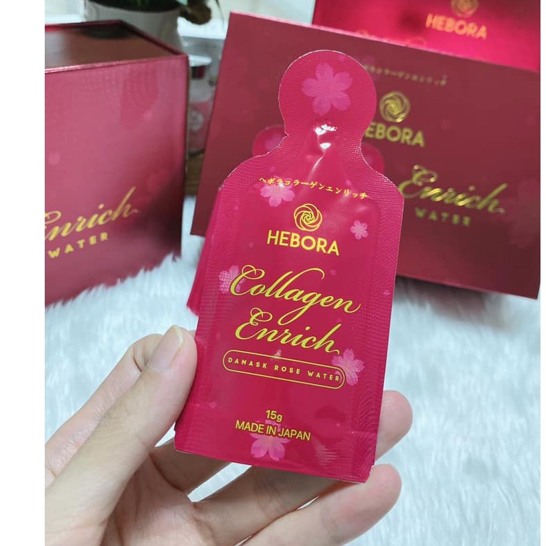 NƯỚC UỐNG HEBORA COLLAGEN ENRICH DẠNG TÚI - 7925