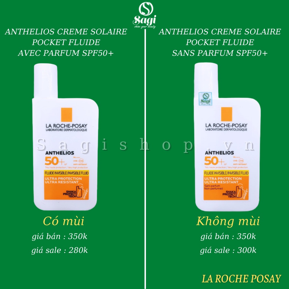 Kem Chống Nắng La Roche Posay Fluide Shaka
