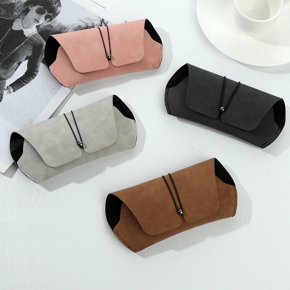 Hộp Đựng Mắt Kính Bằng Da Nhám Hiệu Ket1 Thời Trang ​Giá Đỡ Điện Thoại Tiện Lợi