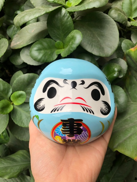 Daruma may mắn hũ tiết kiệm 10cm (6 màu)