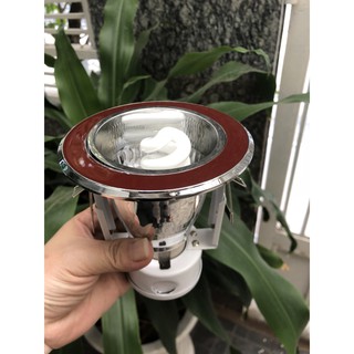 Lon đèn âm trần tặng kèm bóng compact 7w giá siêu rẻ