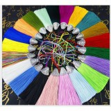 (P131A-7) Dây tua rua treo phụ kiện ốp charm cá, dây tua rua đủ màu sắc