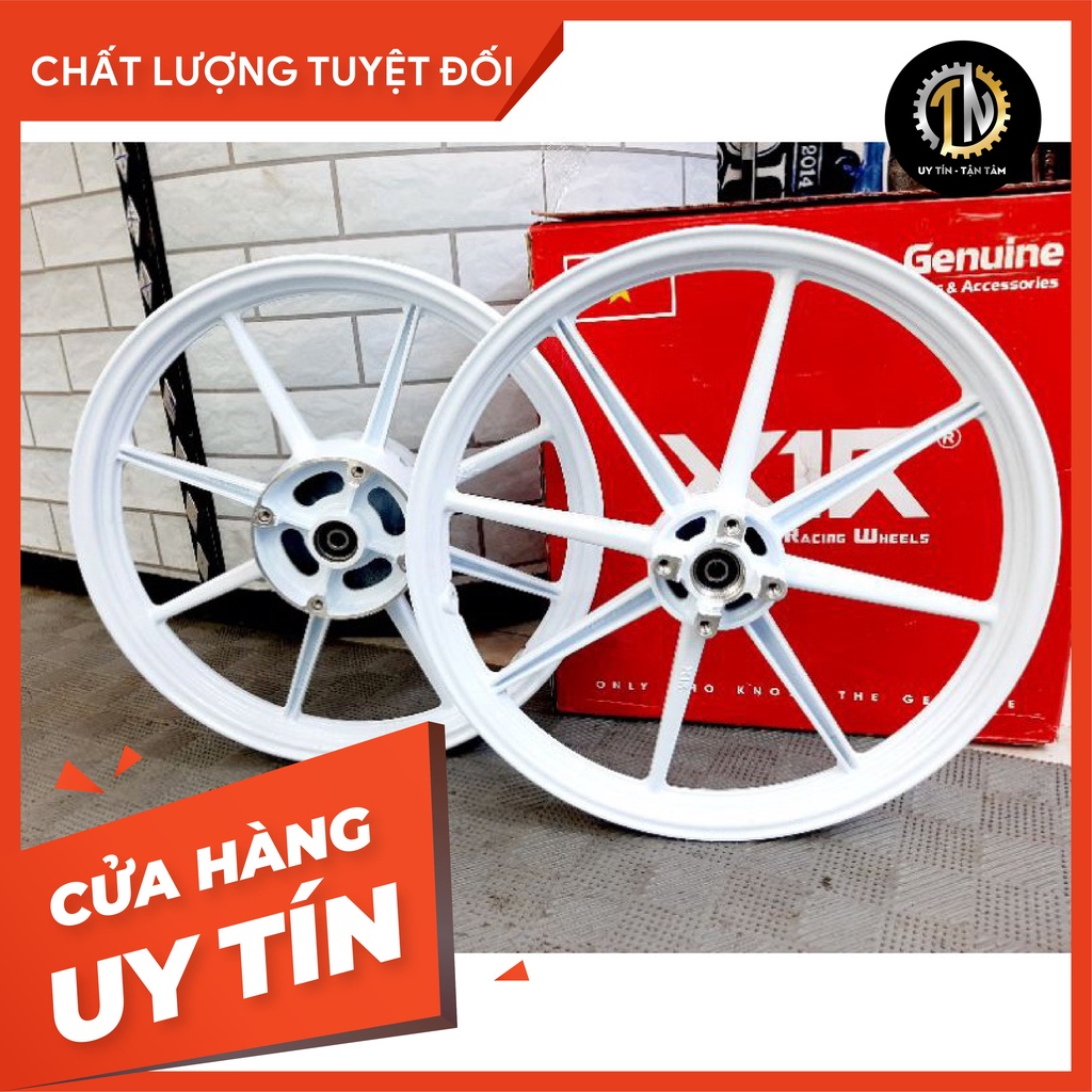 Mâm X1R 8 cây cho Winner size 17 (1.6 - 1.85), có 4 màu - Tặng đĩa trước, móc khoá