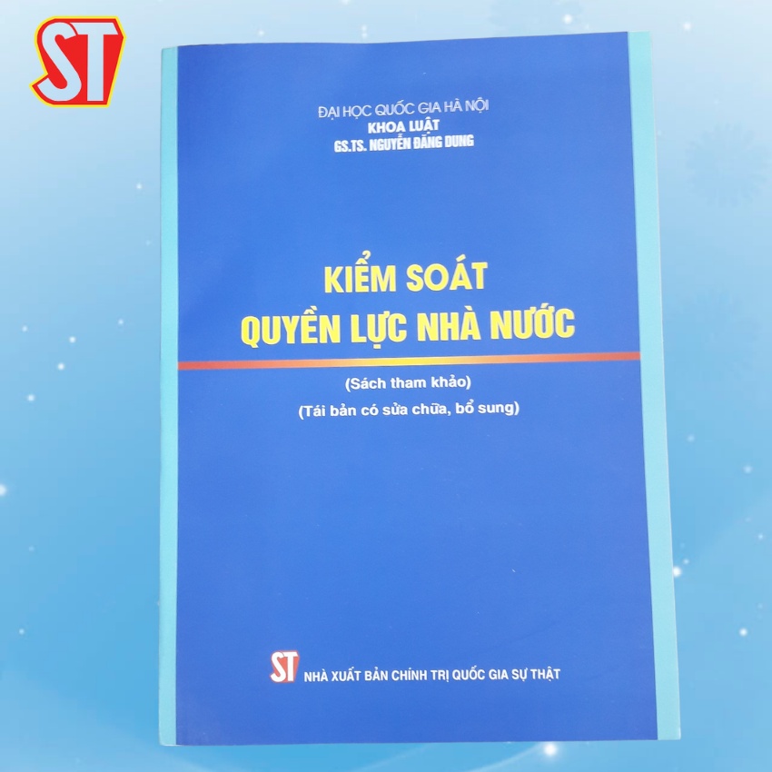 Sách - Kiểm soát quyền lực nhà nước