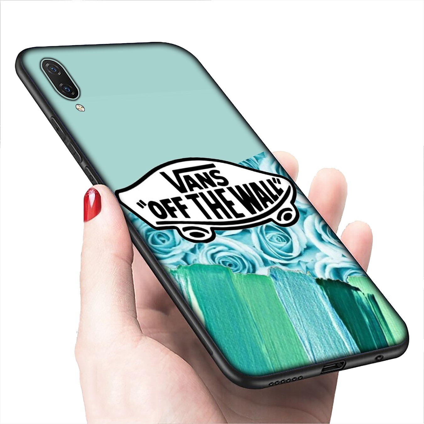 Soft Silicone iPhone 11 Pro XR X XS Max 7 8 6 6s Plus + Cover VANS Fashion Phone Case