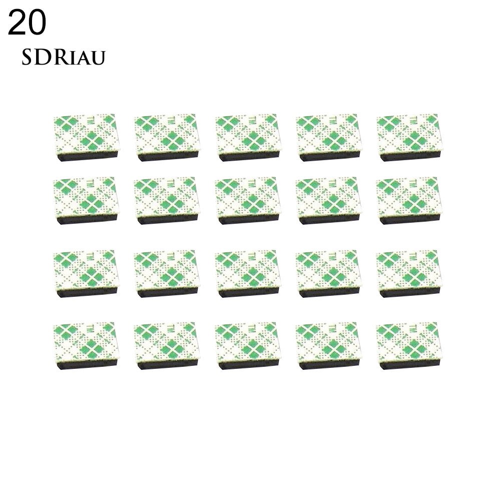 Bộ 10/20/100 kẹp cố định dây điện dán trong xe hơi tiện dụng