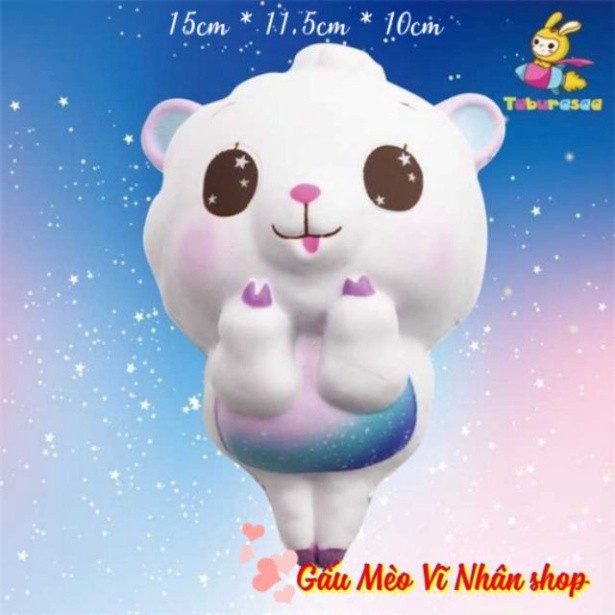 c[ SQUISHY CHÍNH HÃNG GIÁ RẺ ] - Squishy Cừu Nhảy Múa (Sheep Dancing) chính hãng TABURASAA 15 * 11.5 * 10cmz