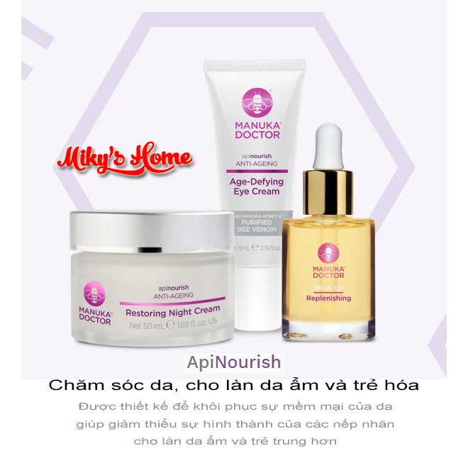 Kem dưỡng mắt trẻ hóa Manuka Doctor Skincare Eye Cream 15ml - UK (Anh Quốc) | BigBuy360 - bigbuy360.vn