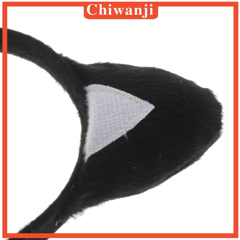 Bộ Phụ Kiện Hóa Trang Mèo Đen Phong Cách Giáng Sinh Cho Bé Gái