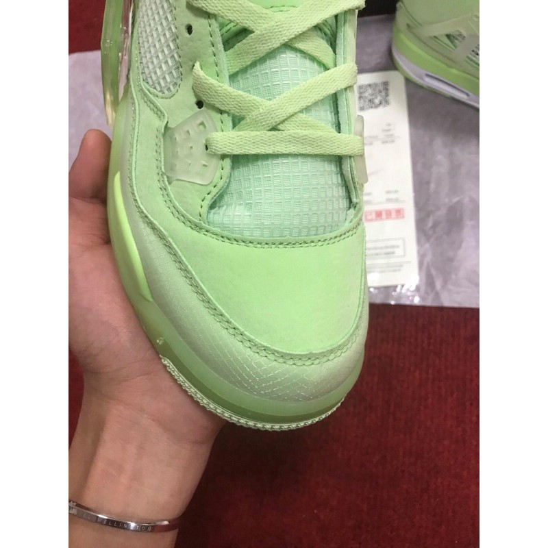 (Zuno Sneaker) Giày sneaker Air Jordan 4 Off White Green