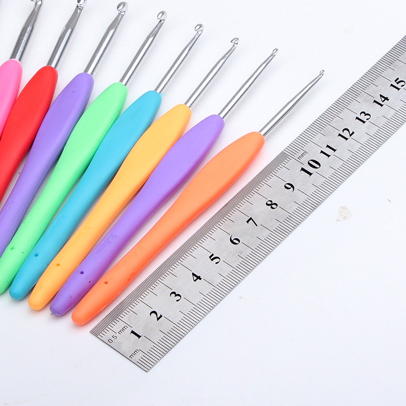 Que móc len bằng nhôm tay cầm thuận tiện chất lượng cao