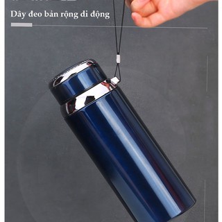 Bình nước Bình giữ nhiệt đựng nước 600ml Bình BaoL Kim cương chất liệu inox GIỮ NHIỆT TỐT