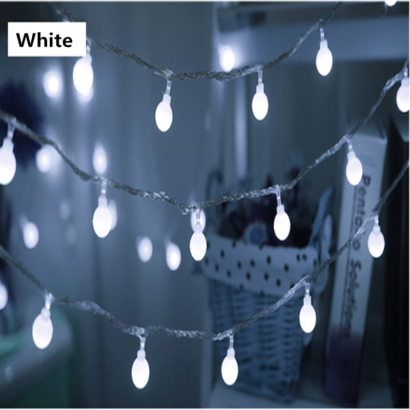 Dây đèn led 10 / 20 / 30 bóng có kẹp treo hình trang trí đa năng