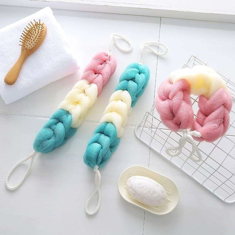 (Rẻ Vô địch) Bông Tắm Lưới Dài Tạo Bọt Siêu Mềm Mịn 88265 KOREA STORE