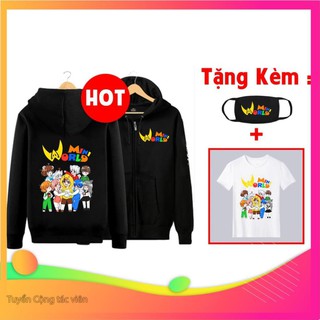 🔥SALE SỐC🔥 🔥Siêu Rẻ🔥Áo khoác nỉ Mini World - Hero Team đẹp siêu ngầu giá rẻ nhất khuyến mại khủng