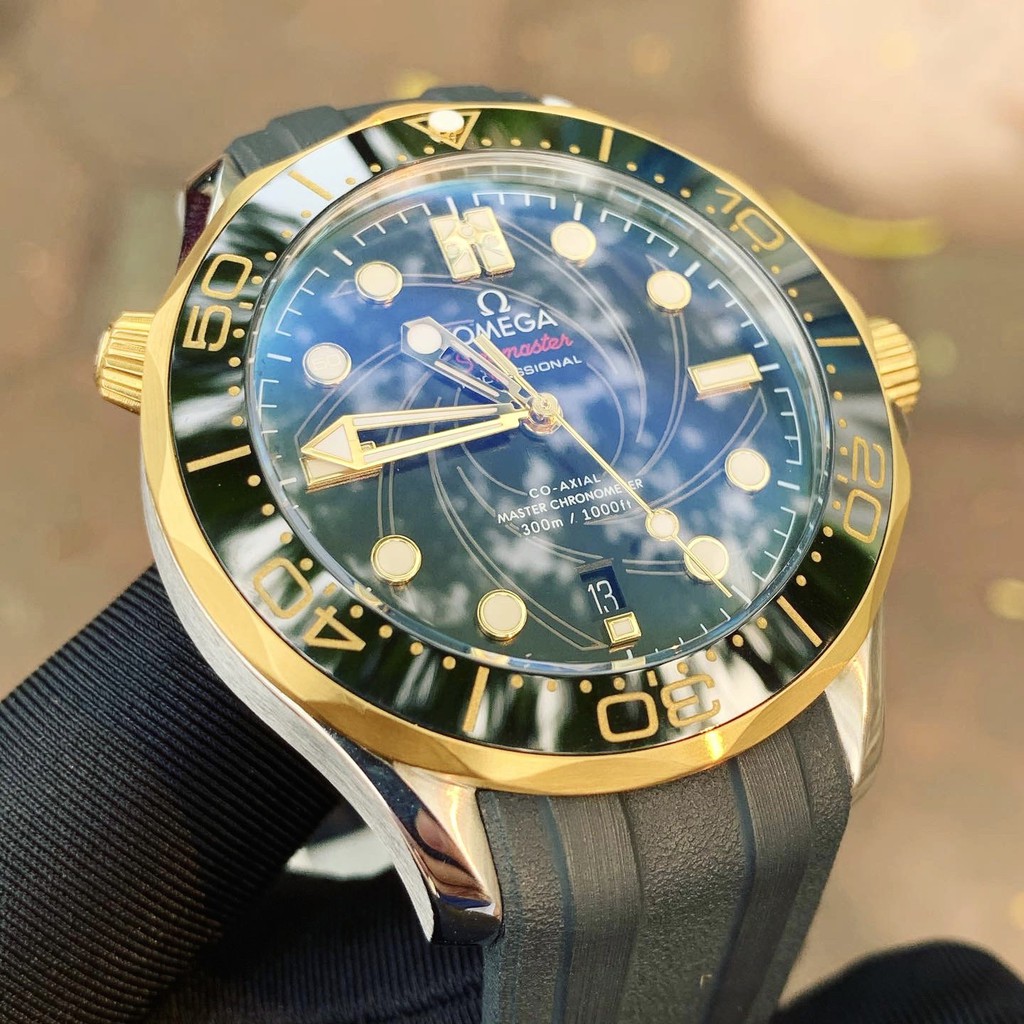 Đồng Hồ Nam OMG SEAMASTER 007, Máy Cơ Automatic TS, Chống Nước 300m Size 42mm [Bảo Hành 18 Tháng - 1 Đổi 1 Trong 15 Ngày