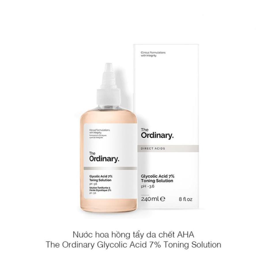 Toner tẩy da chết 240ml Glycolic Acid 7% Toning Solution The Ordinary