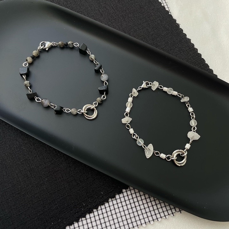 Vòng đôi nam nữ mặt vòng xoắn