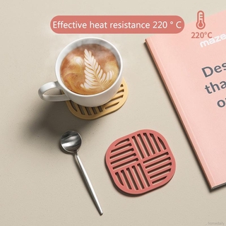 Coaster Table Decor Insulation Mat Non-Slip Pot Mat Kitchen Accessories