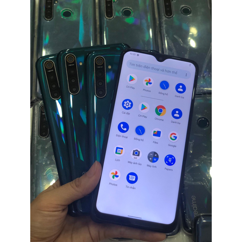 Realme 5 Pro 8GB/128GB nguyên zin đẹp keng Full chức năng kèm cường lực ốp lưng BH 06 tháng