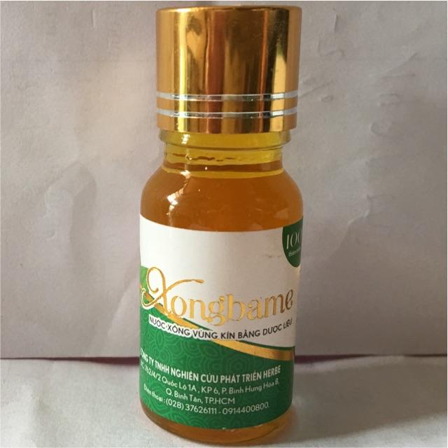 Xông vùng kín cho mẹ sau sinh Xongbame 10ml