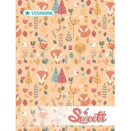 Tập Học Sinh Ôly Kẻ Ngang Starbook Sweet T06 - 200 Trang (15.5 x 20.5 cm)