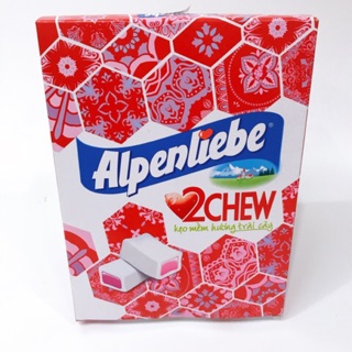 KẸO MỀM ALPENLIEBE 2 CHEW HỘP 65 VIÊN