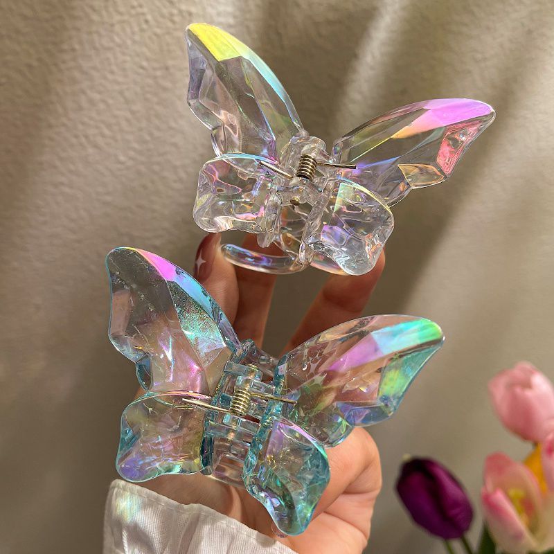 Kẹp Tóc Hình Bướm Đính Đá Pha Lê Thời Trang Hàn Quốc Cho Nữ - Loli.phukienthoitrang