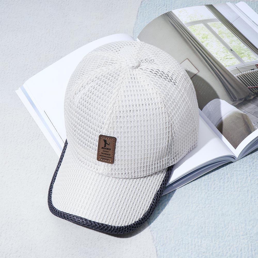 ORIENTLII Mũ Lưỡi Trai Cotton Mau Khô