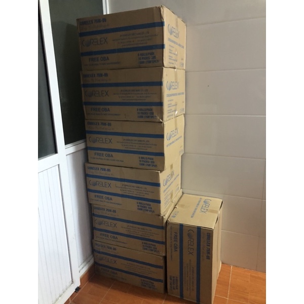 5 BỊCH GIẤY VỆ SINH CORELEX ONETOUCH 75M 6 CUỘN