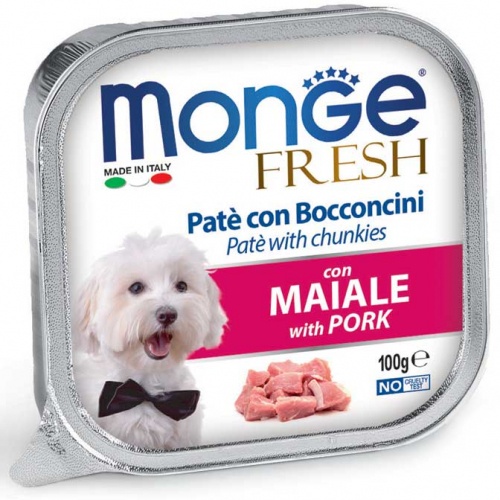 Pate cho chó MONGE, Pate dinh dưỡng cho chó xuất xứ Ý