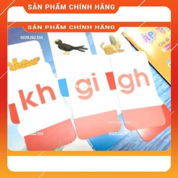 (⭐NEW⭐)Bộ flashcard thẻ học chữ cái, chữ số cho bé