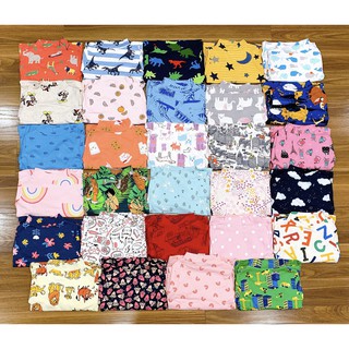 Bộ bozip cotton cổ 3 phân cho bé size 7-18kg