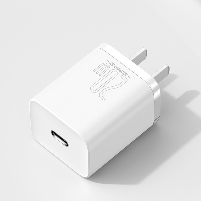 COMBO Cốc Sạc Nhanh Baseus 20W  Super Si / 18W Speed Mini USB C Hỗ Trợ QC3.0 PD Cho iPhone 12 / dây sạc 20W | WebRaoVat - webraovat.net.vn