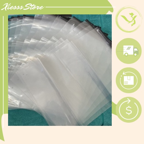 1Kg TÚI ZIP PE TRONG CÓ KHOÁ KÉO, TÚI ZIPLOCK DÙNG ĐỰNG QUẦN ÁO VÀ PHỤ KIỆN THỜI TRANG-Xiesss Store
