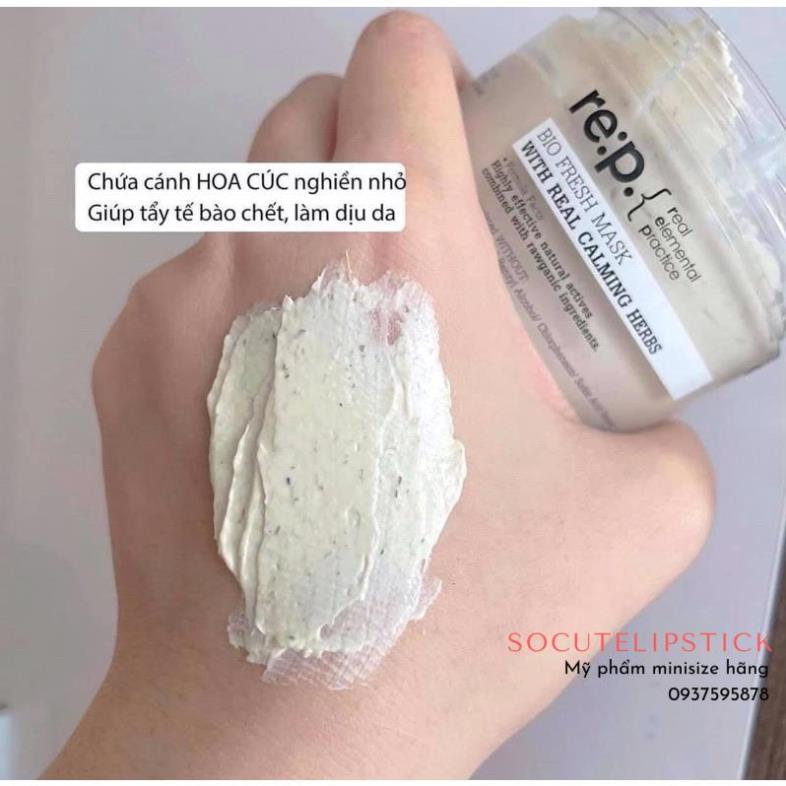 Mặt Nạ Đất Sét Hoa Hồng - Hương Thảo Re:p Bio Fresh Mask Fullsize