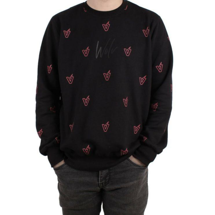 Áo Thun Tay Ngắn Cổ Tròn In Chữ This Is Crewneck Wolv | BigBuy360 - bigbuy360.vn