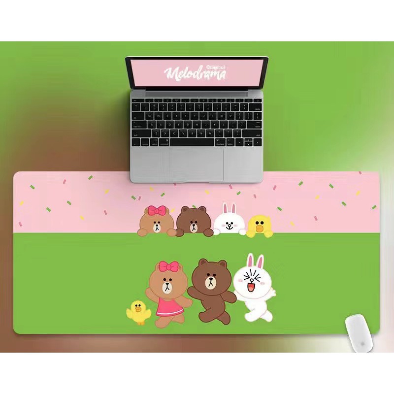 Miếng lót chuột chơi game họa tiết hoạt hình đáng yêu tiện lợi