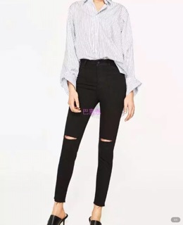 Quần hm rách gối xuất dư