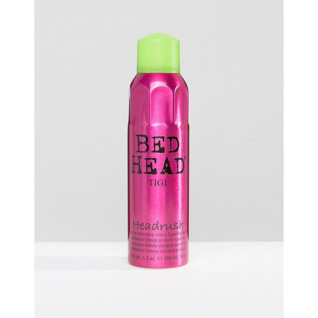 Xịt siêu bóng Headrush Shine Adrenaline Tigi Bed Head 200ml