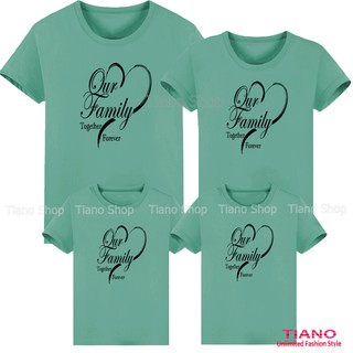 Tuyệt Áo thun in hình our family gd005 tiano shop - Áo thun nam nữ - Áo thun gia Đình - Đội nhóm chuẩn