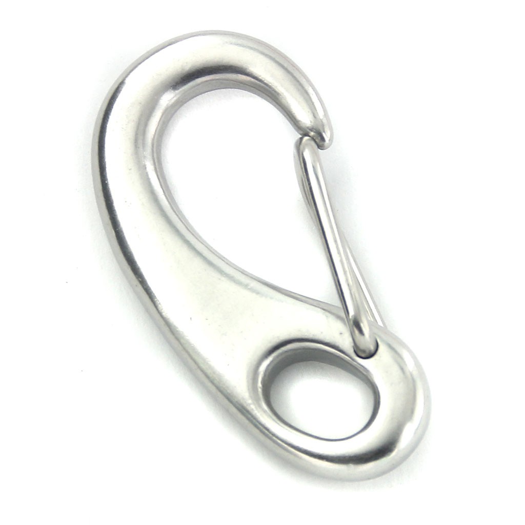 Set 2 Móc Khóa Leo Núi Bằng Thép Không Gỉ 5CM