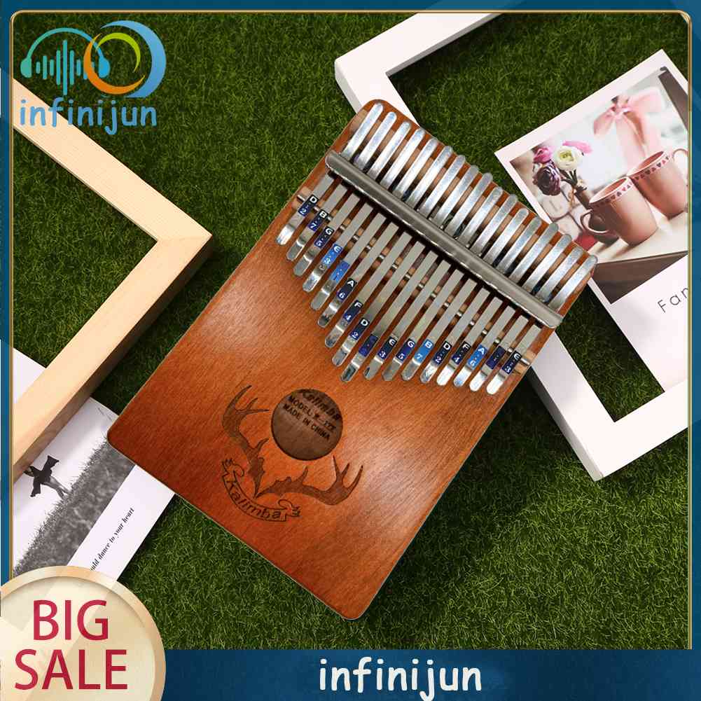 Set 2 Miếng Dán Ghi Chú Hình Đàn Kalimba Cho Đàn Piano