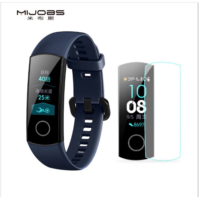 (Sẵn VN) Miếng dán dẻo 3 lớp vòng đeo Huawei band 6 / Honor band 6 / Honor band 5/ honor band 4/ Honor band 4 running