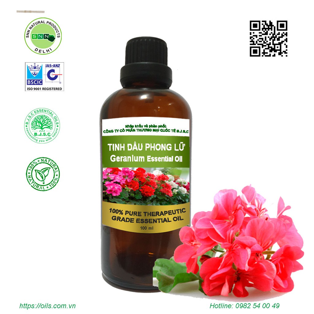 Tinh dầu Phong Lữ 100ml nguyên chất nhập khẩu Ấn Độ 100%