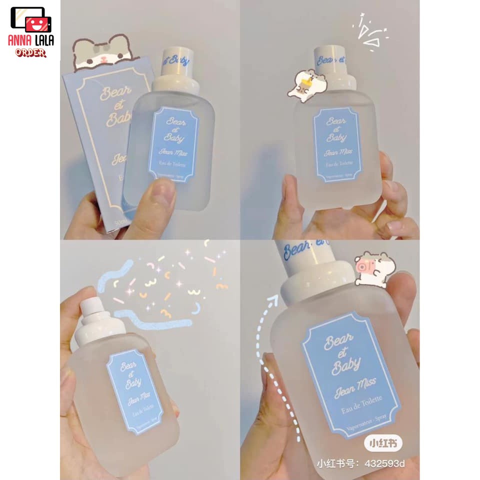 [SẴN] NƯỚC HOA BEAR Et Baby phù hợp cho các bạn gái