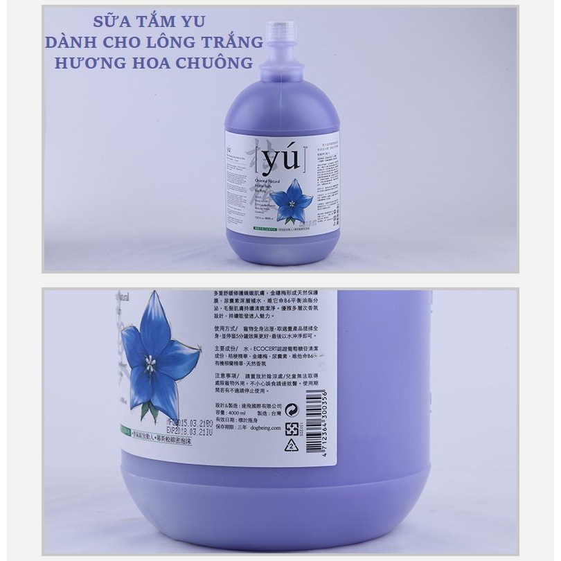 Sữa Tắm Yu' chai chiết 500ml